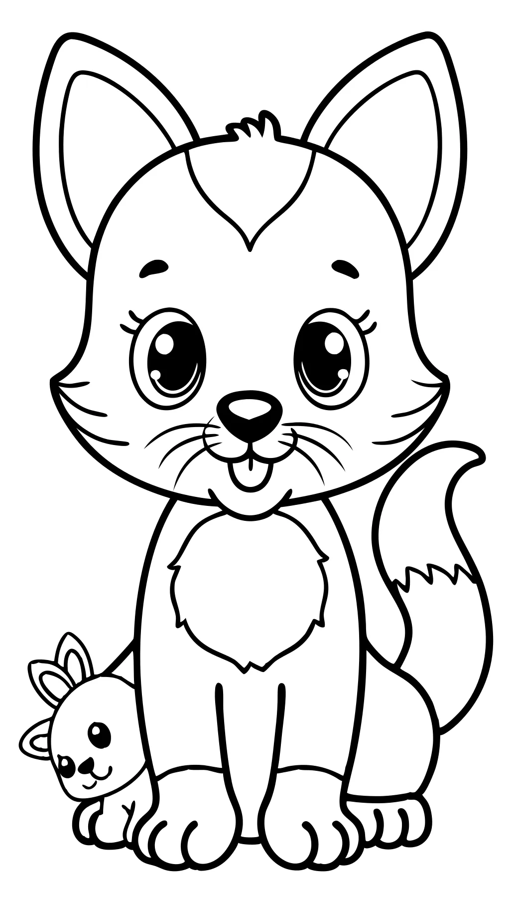 coloring pages of cute animals